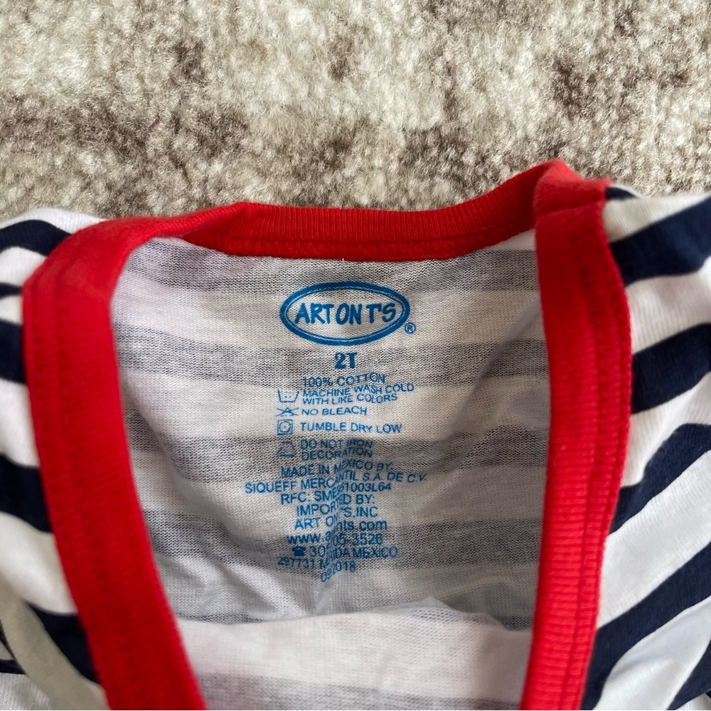 Art on T's Connecticut‎ Girls Nautical Dress Sz 2T NWT - Picture 5 of 5